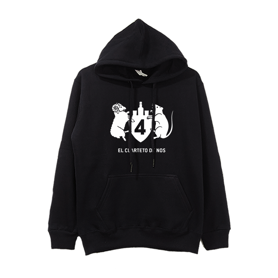 Hoodie Cuarteto de Nos Los 4
