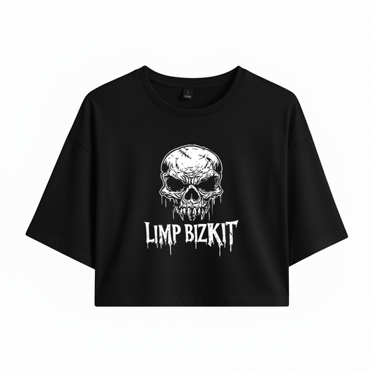 Crop Limp Bizkit Skull