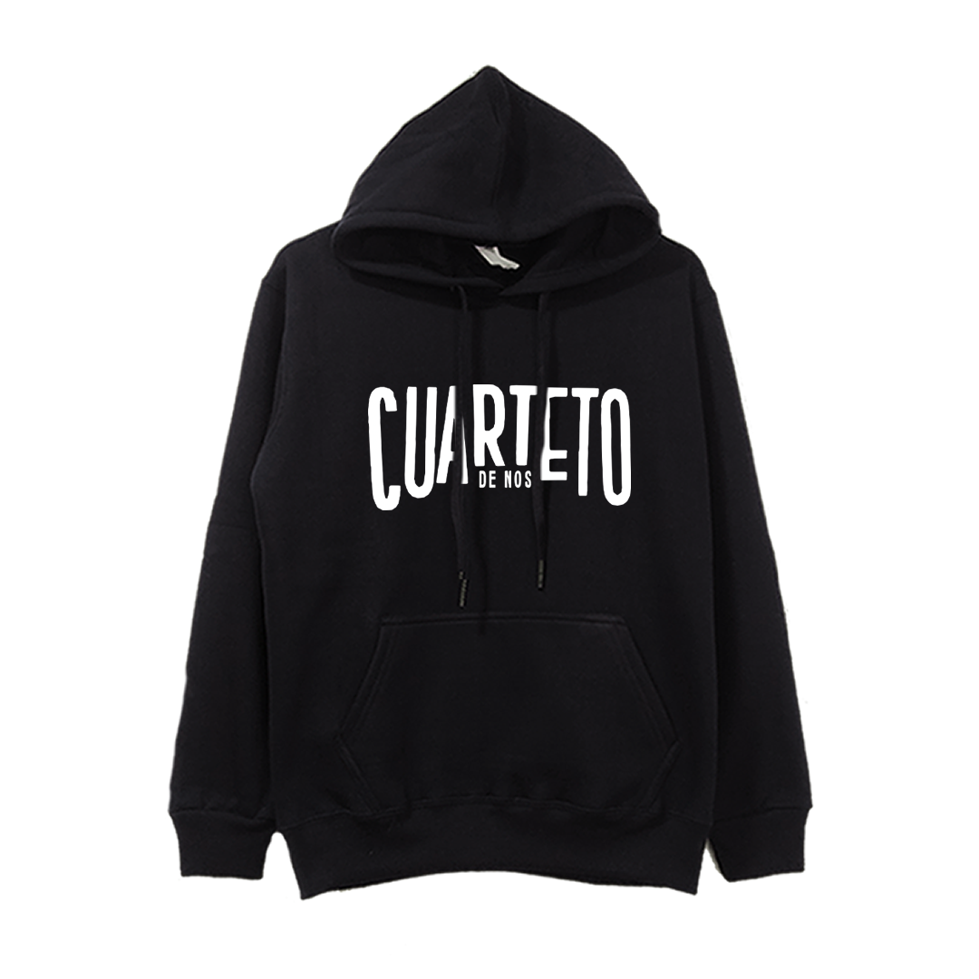 Hoodie Cuarteto de Nos Logo