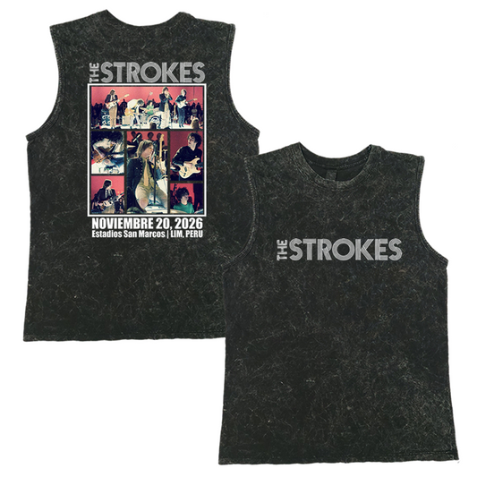 Manga Cero Acid The Strokes Poster Lima 2026