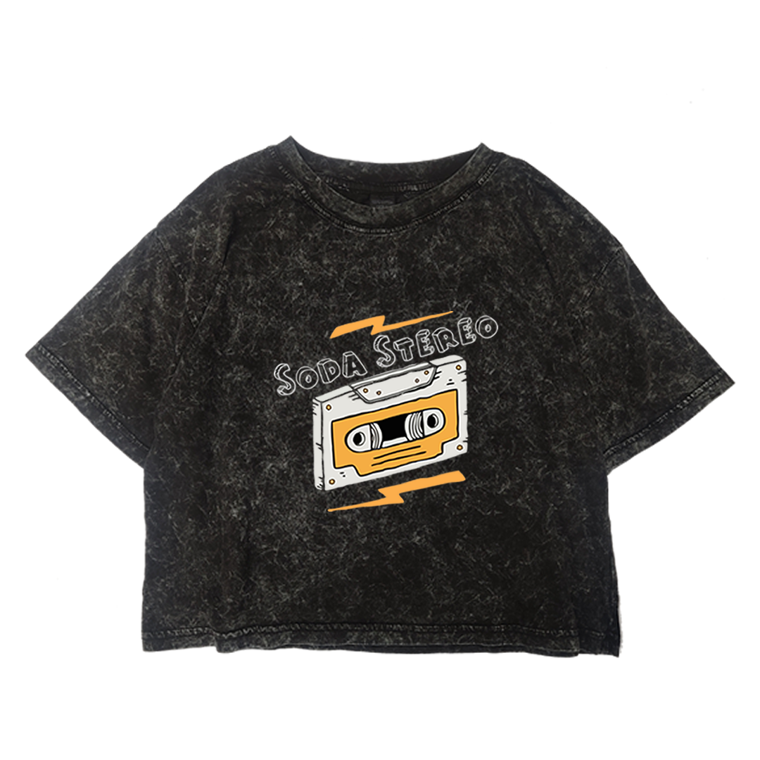 Crop Acid Soda Stereo Tape