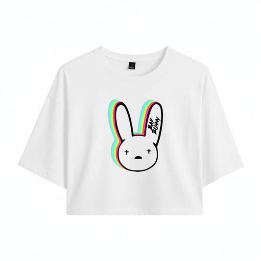 Crop Bad Bunny Conejo Colors
