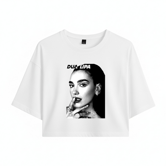 Crop Dua Lipa B/W
