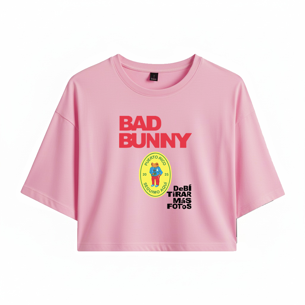 Crop Bad Bunny Concho Escudo