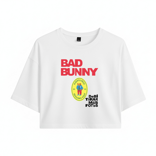 Crop Bad Bunny Concho Escudo