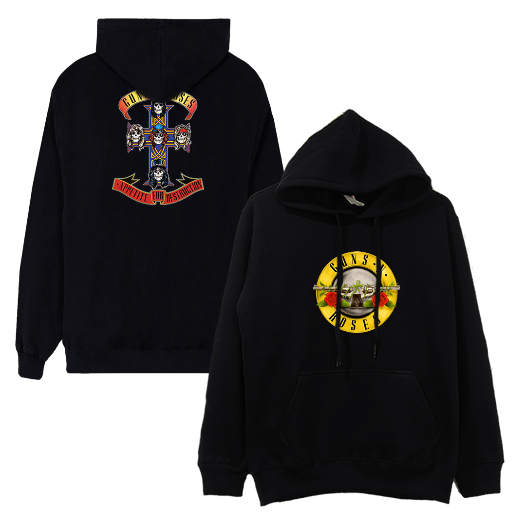 Hoodie Guns N' Roses Logos