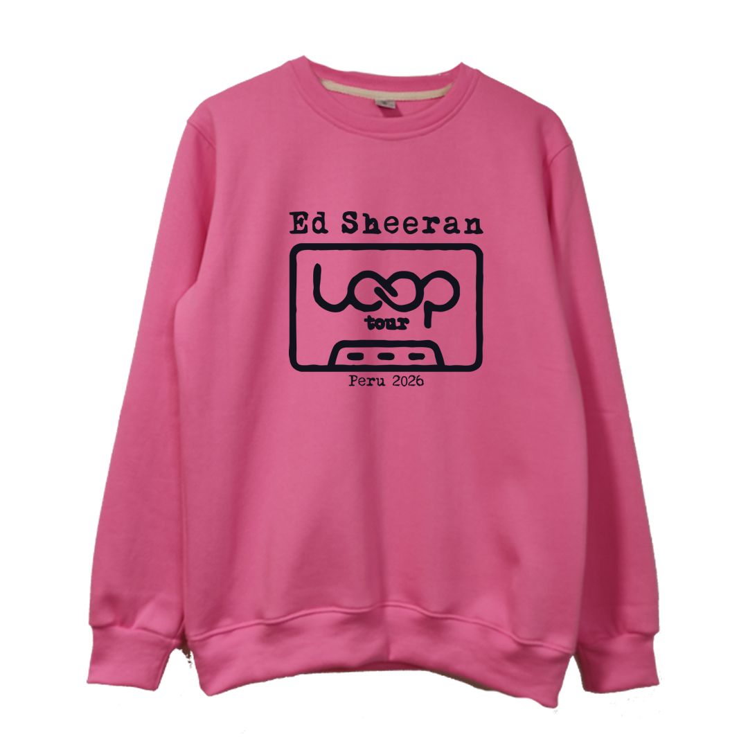 Crewneck Ed Sheeran Loop Tour Logo
