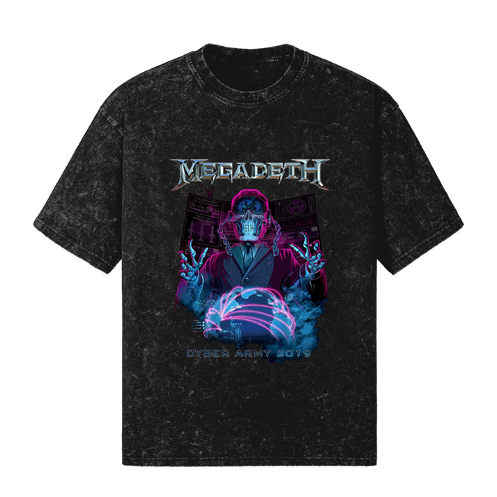 Polo Acid Megadeth Cyber Army 2019 Club