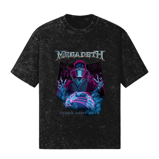 Polo Acid Megadeth Cyber Army 2019 Club