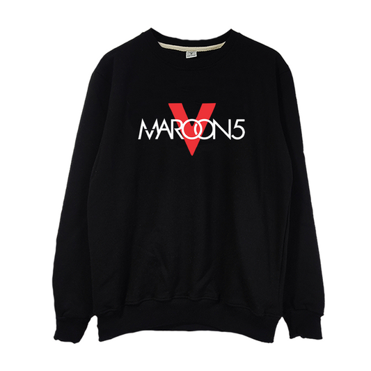 Crewneck Maroon 5 Logo