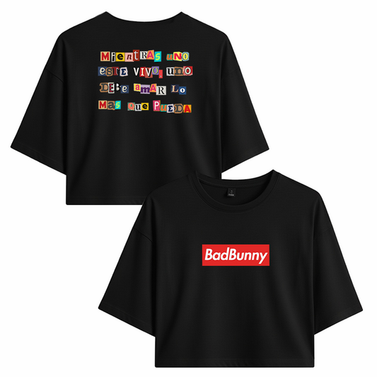 Crop Bad Bunny Mientras uno esté vivo