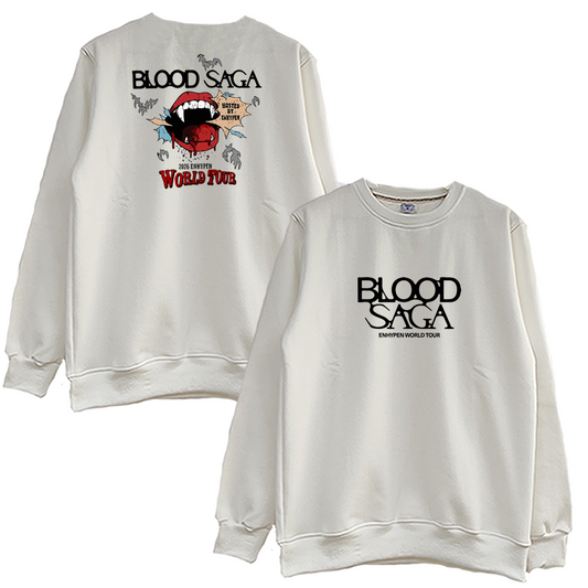 Crewneck Enhypen Blood Saga World Tour