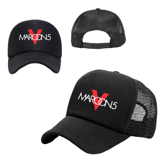 Gorra Trucker Maroon 5 Logo