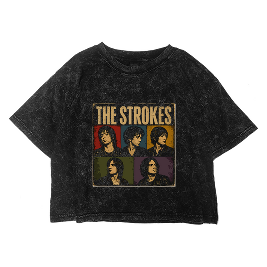 Crop Acid The Strokes Band