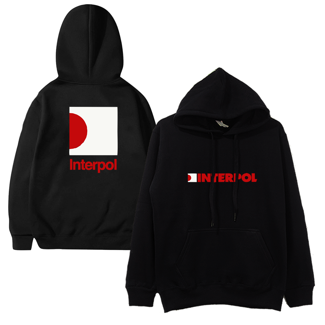 Polera Interpol Double Logo