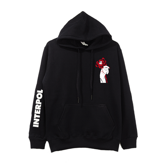 Polera Interpol Logo Roses