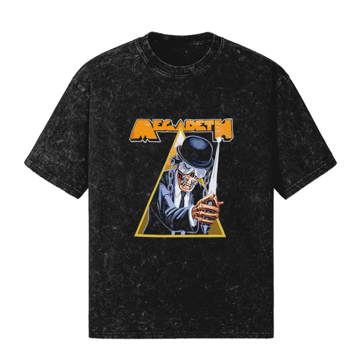 Polo Acid Megadeth A Clockwork Orange