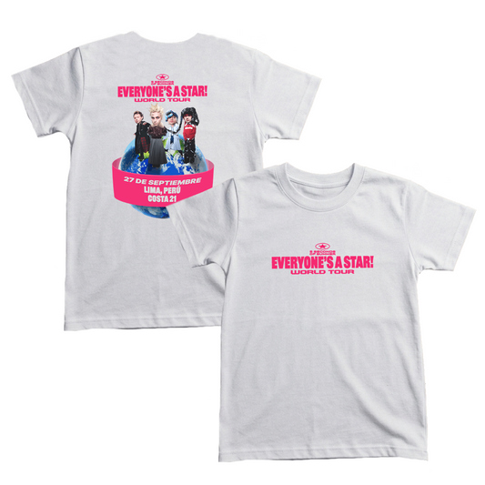 Baby Tee 5 Seconds of Summer World Tour 26 Lima