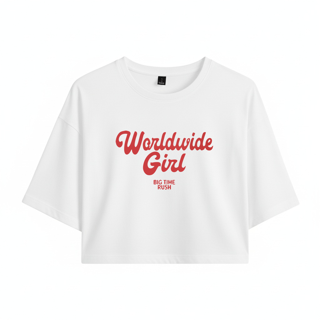 Crop Big Time Rush Worldwide Girl