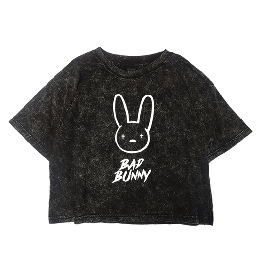 Crop Bad Bunny Conejo Silueta