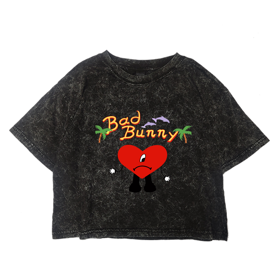Crop Bad Bunny Corazón