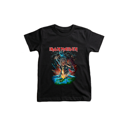 Baby Tee Iron Maiden Run For Your Lives