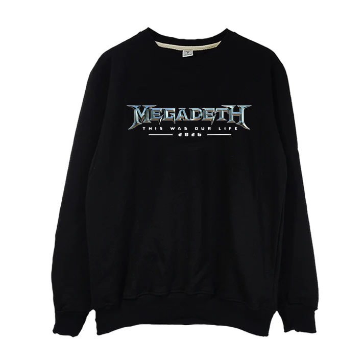 Crewneck Megadeth This Was Our Life