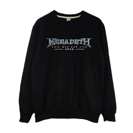 Crewneck Megadeth This Was Our Life