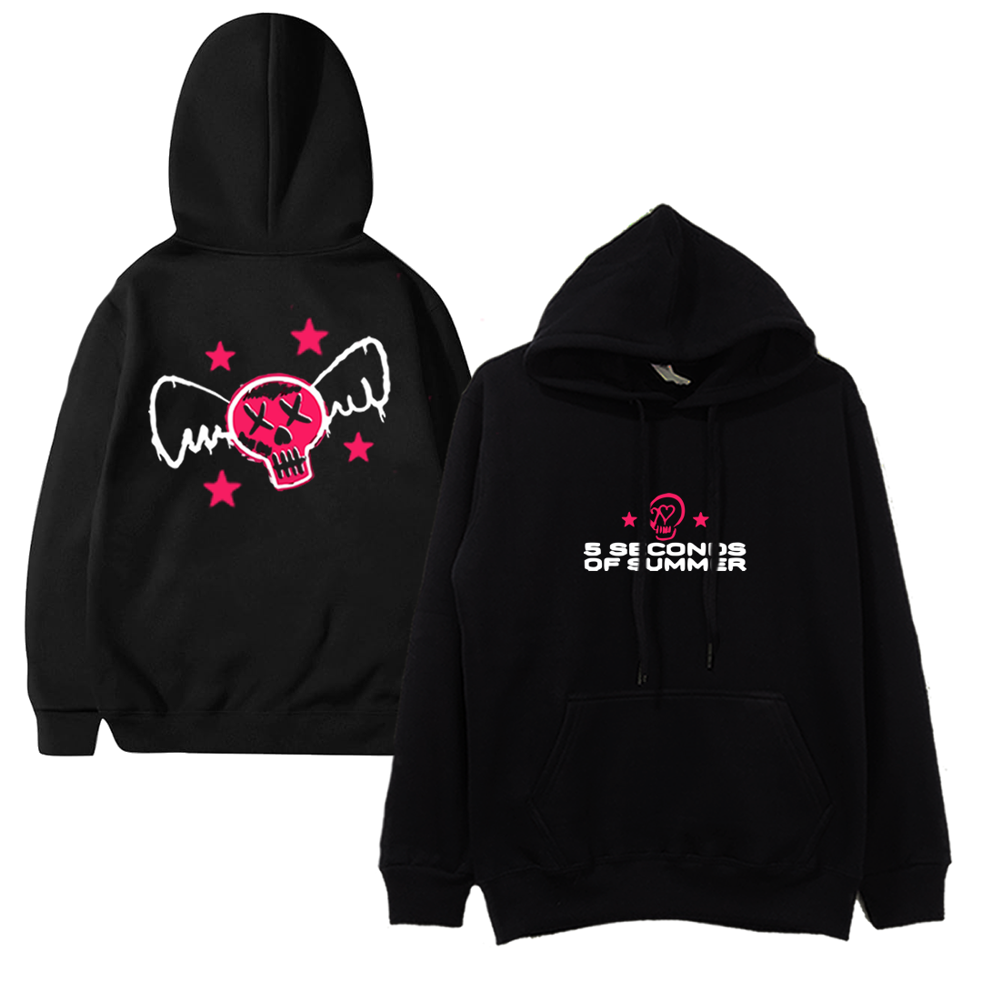 Hoodie 5 Seconds of Summer Skull