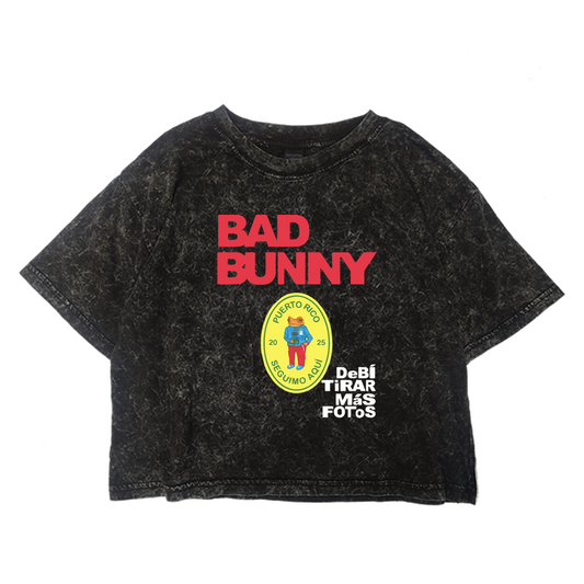 Crop Bad Bunny Concho Escudo