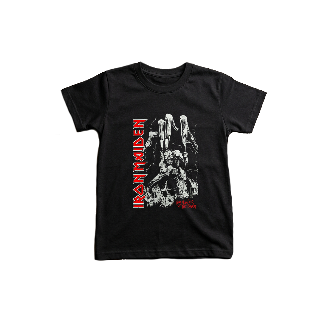Baby Tee Iron Maiden The Number of the Beast