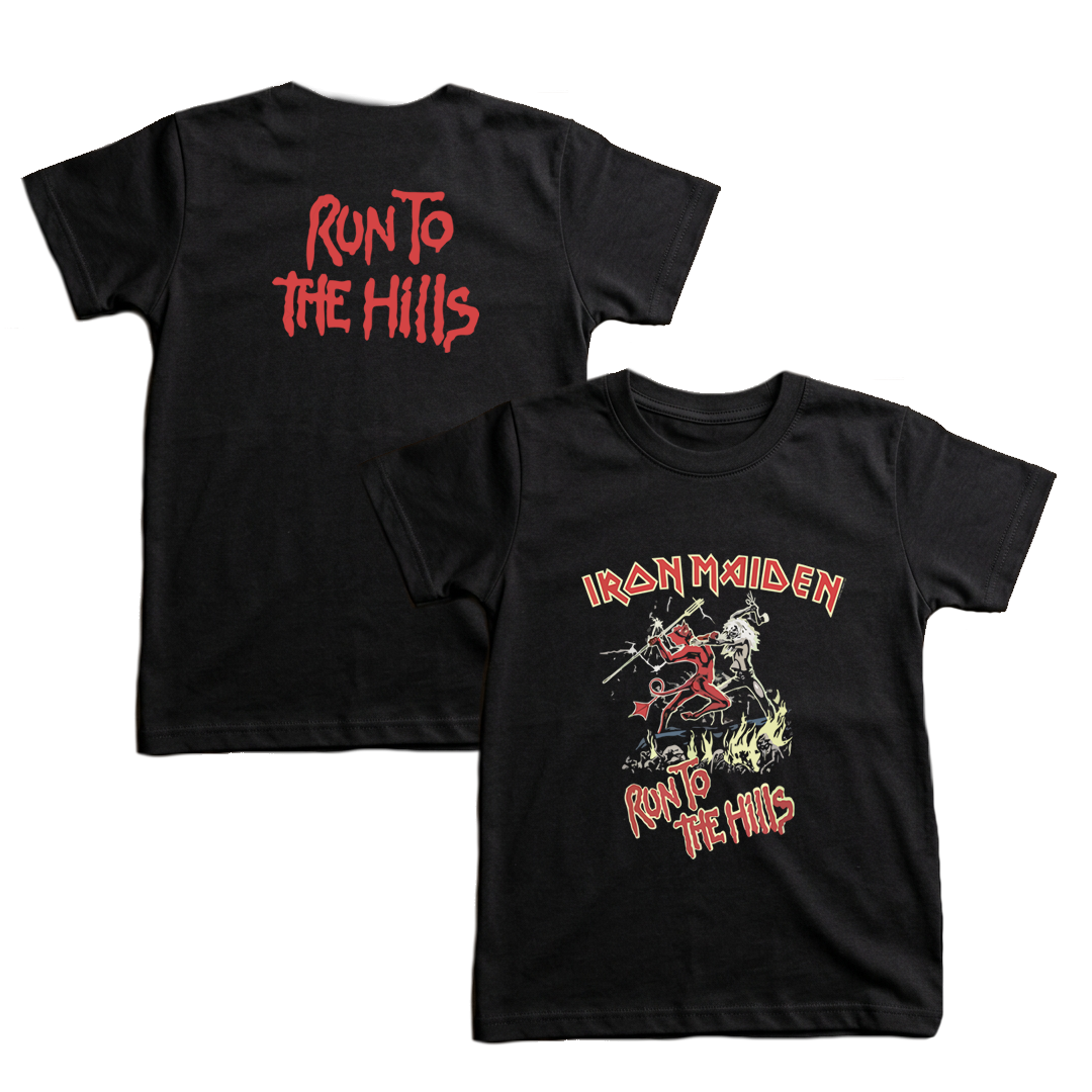 Baby Tee Iron Maiden Run to the Hills