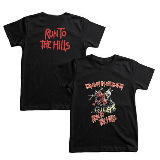 Baby Tee Iron Maiden Run to the Hills