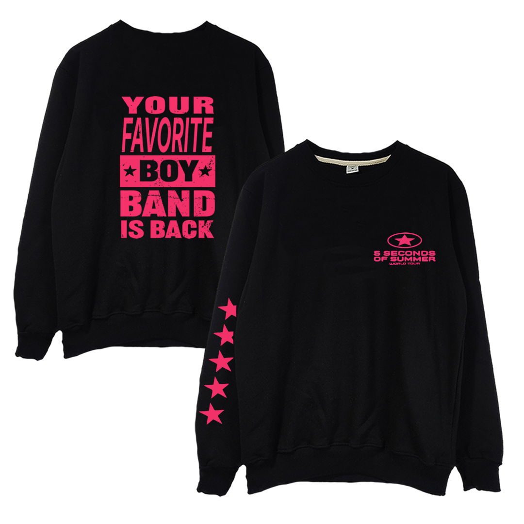 Crewneck 5 Seconds of Summer Boy Band