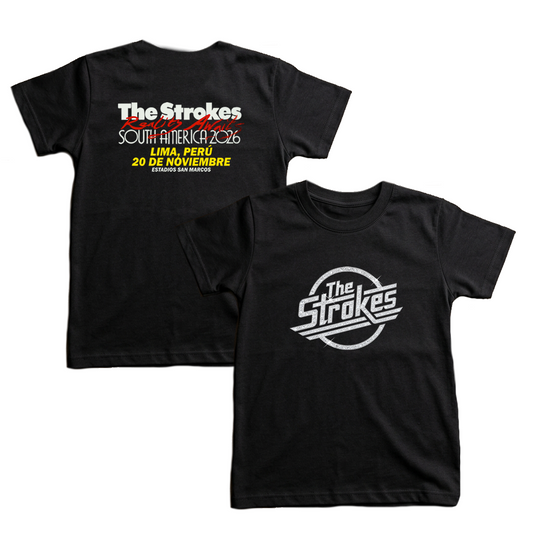 Baby Tee The Strokes Reality Awaits World Tour 2026