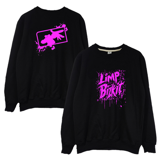 Crewneck Limp Bizkit Fucsia