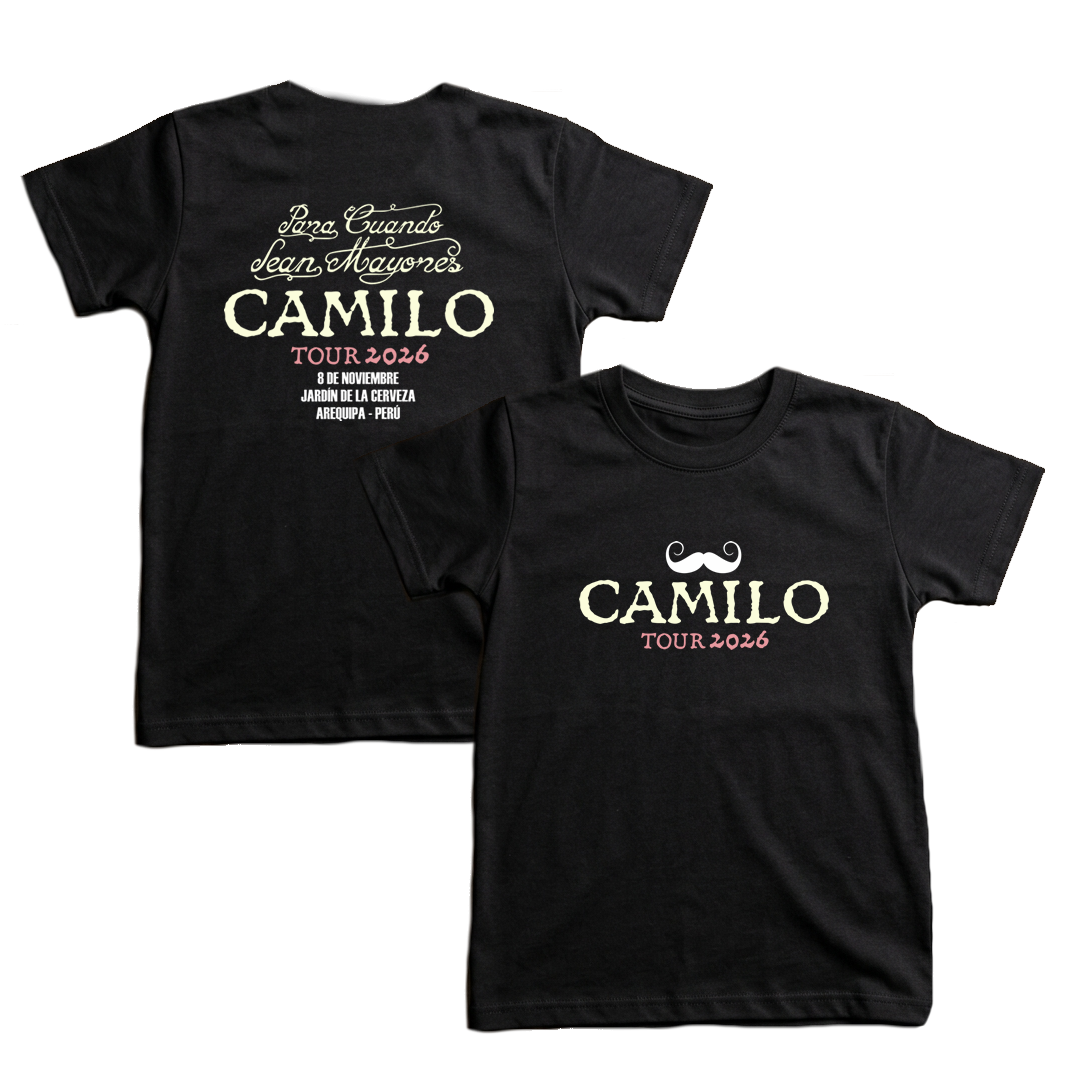 Baby Tee Camilo Tour 2026 Arequipa