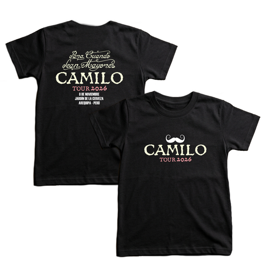 Baby Tee Camilo Tour 2026 Arequipa
