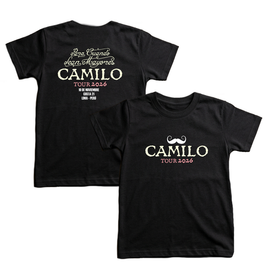 Baby Tee Camilo Tour 2026 Lima
