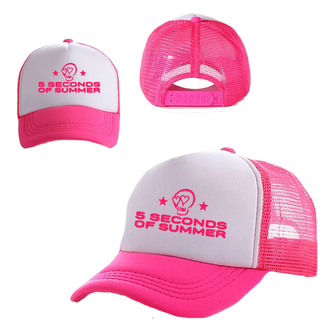 Gorra Trucker 5 Seconds of Summer Skull