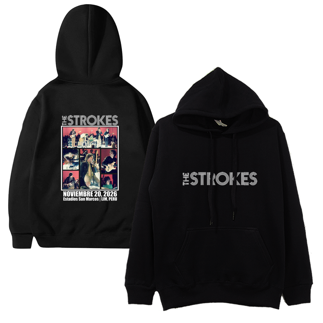 Hoodie The Strokes Poster Lima 2026